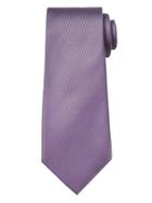 Banana Republic Mens Oxford Silk Nanotex Tie Classic Lavender Size One Size