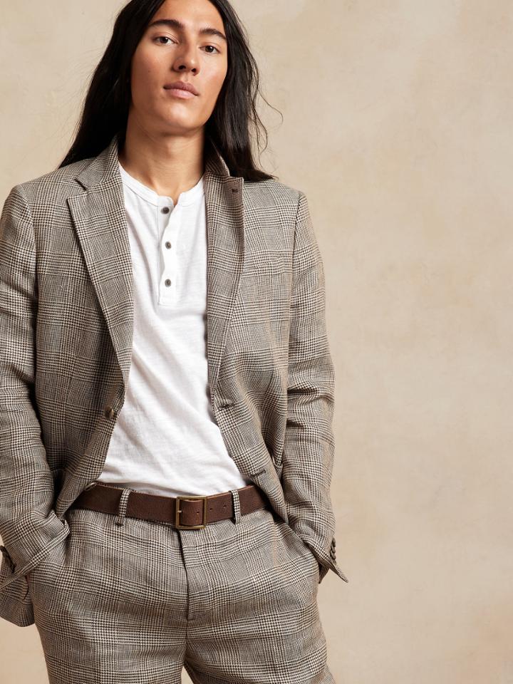 Irish Linen Suit Jacket