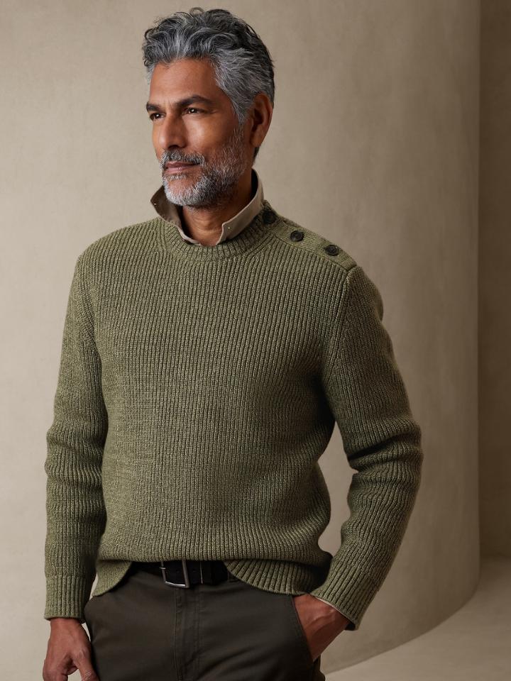 Cala Marled Cotton-blend Sweater
