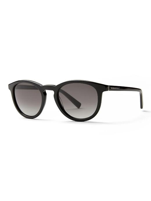 Banana Republic Mens Johnny Sunglasses True Black Size One Size