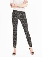 Banana Republic Womens New Sloan Fit Ditsy Floral Slim Ankle Pant Size 0 Regular - Mixed Floral
