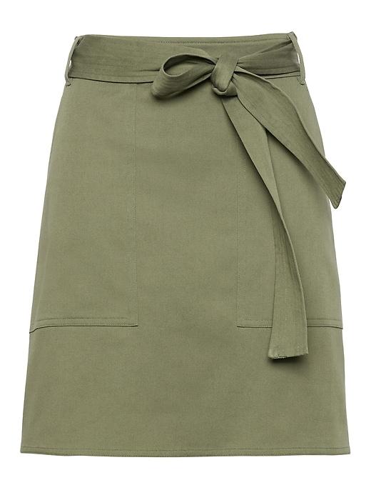 Banana Republic Womens Belted Utility Mini Skirt Flight Jacket Size 0