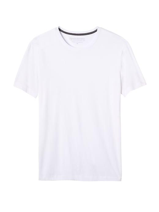 Banana Republic Mens Premium Performance Undershirt Crew-neck T-shirt White Size Xs