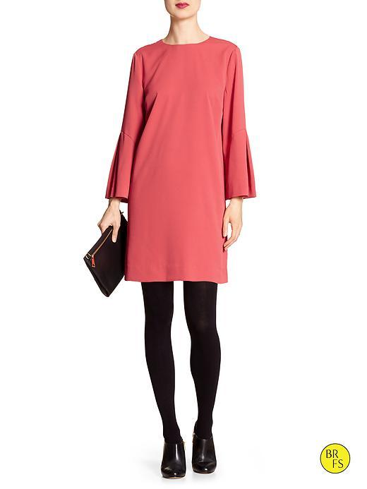 Banana Republic Womens Factory Bell Sleeved Shift Dress Size 0 - Spiced Coral
