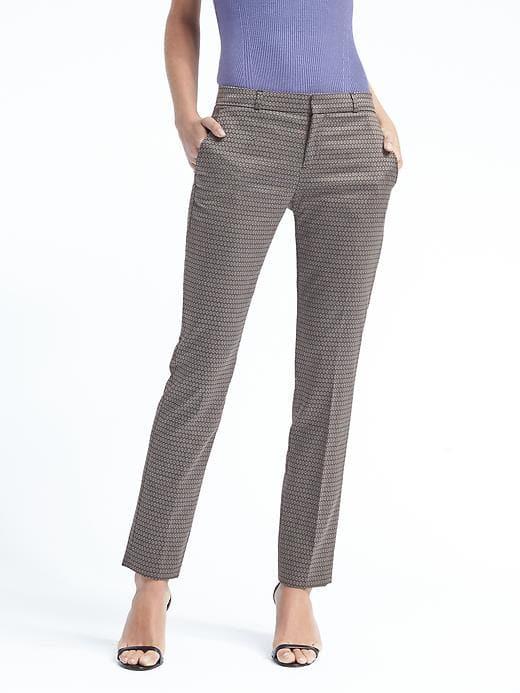 Banana Republic Womens Ryan Fit Pant - Black