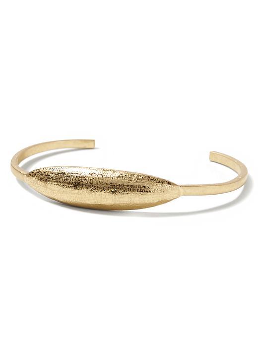Banana Republic Hammered Cuff Size One Size - Brass