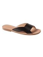Banana Republic Womens Everyday Slide Black Size 9 1/2