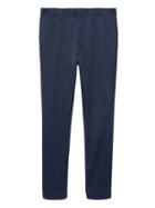 Banana Republic Mens Mason Athletic Tapered Rapid Movement Chino Pant Blueberry Size 35w