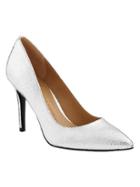 Banana Republic Womens Delphine Pump Size 10 - Silver