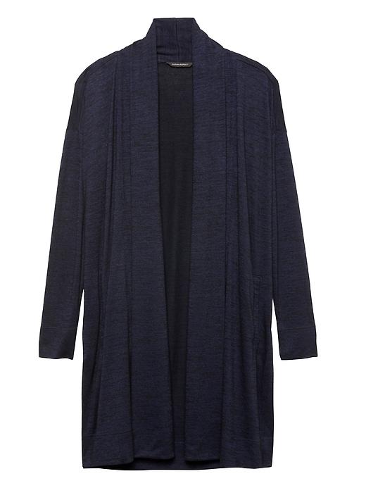 Banana Republic Luxespun Long Lightweight Cardigan