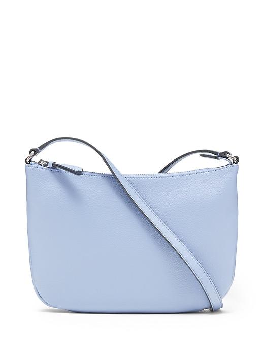 Banana Republic Womens Essential Crossbody Classic Powder Blue Size One Size