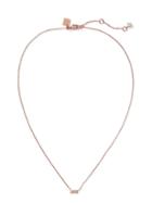 Banana Republic Womens Love Pendant Necklace Rose Gold Size One Size