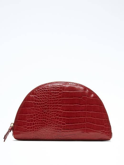 Banana Republic Rechargeable Half Moon Pouch - Red Dahlia