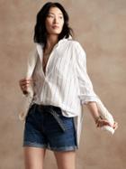 Mid-rise 5 Denim Short