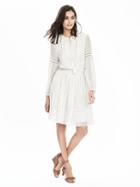 Banana Republic Womens Heritage Embroidered Dress Size L - Cocoon