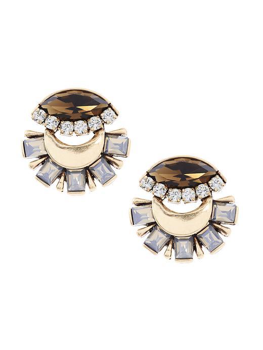 Banana Republic Womens Spice Stud Earring Size One Size - Cream