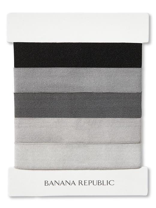 Banana Republic Womens Yoga Hair Ties Size One Size - Black Multi