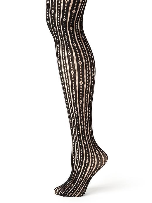 Banana Republic Vertical Pointelle Tight - Black