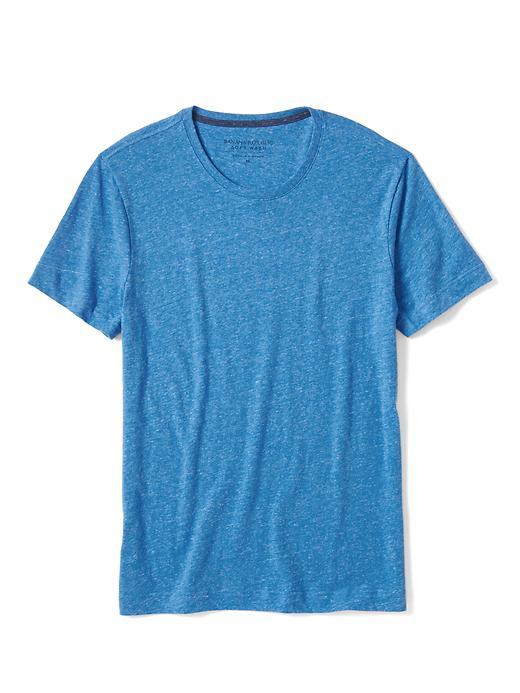 Banana Republic Mens Soft Wash Tee Size Xxl Tall - Light Blue