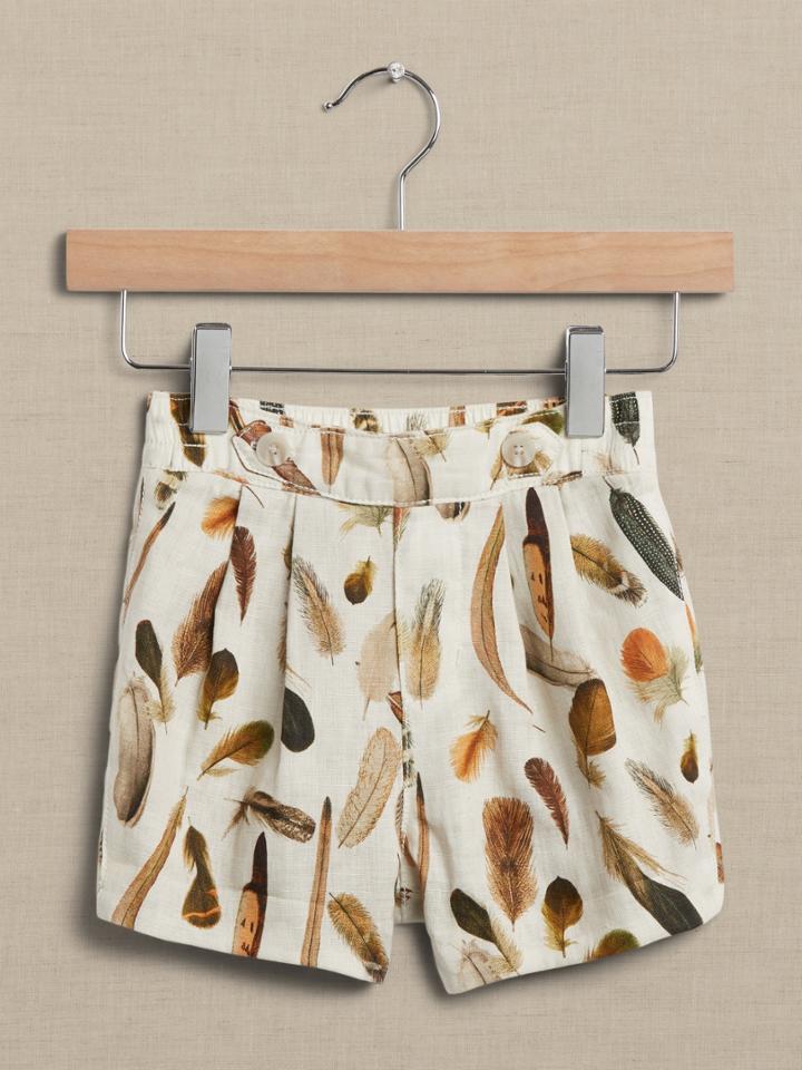 Linen Explorer Short For Baby + Toddler