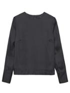 Banana Republic Womens Button-back Top Navy Size Xs