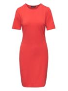 Banana Republic Womens Twist-back Ponte Sheath Dress Popsicle Red Size 6