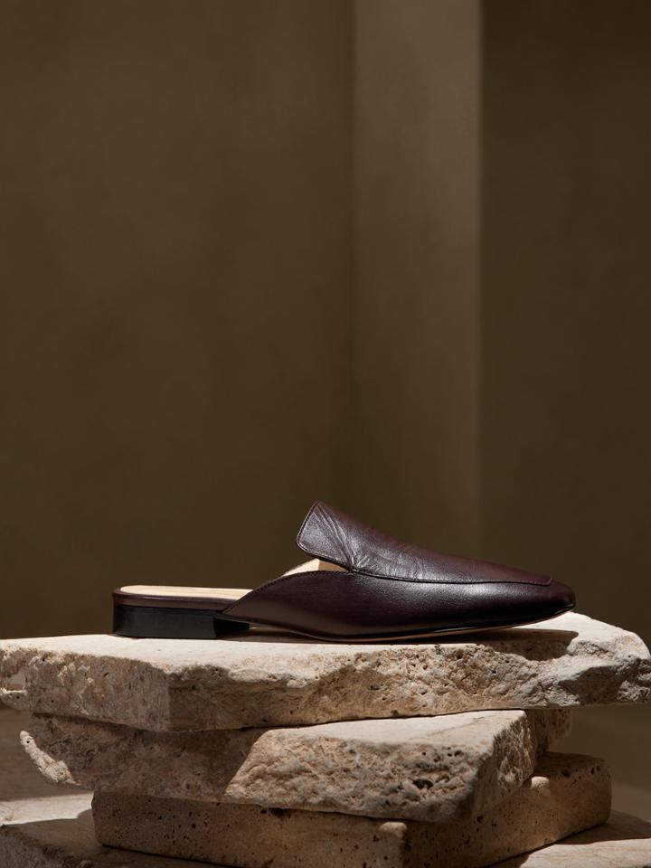 Bond Leather Mule