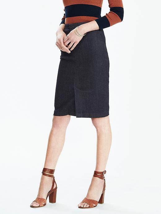 Banana Republic Womens Denim Trouser Skirt Size 0 - Rinse
