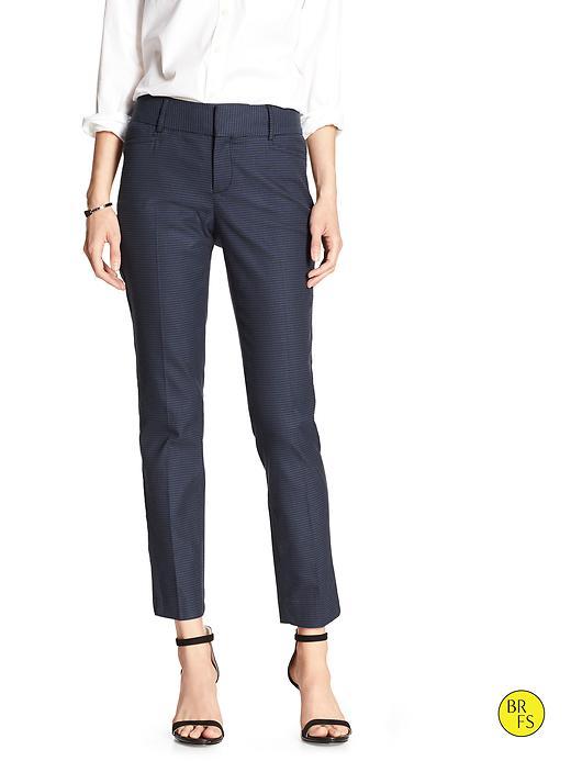 Banana Republic Factory Jackson Fit Slim Ankle Pant Size 0 - Br Houndstooth