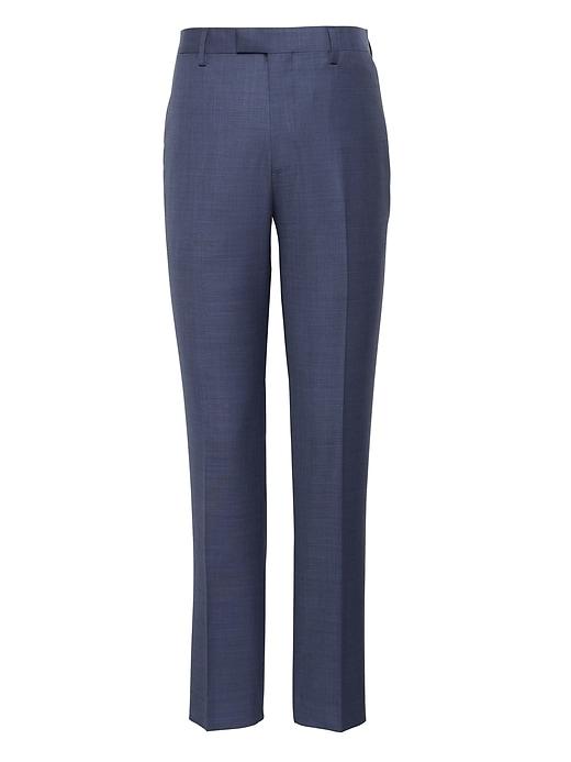 Banana Republic Standard Italian Wool Sharkskin Suit Pant