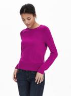 Banana Republic Womens Todd &amp; Duncan Cashmere Crew Pullover Sweater Size L - Purple Candy
