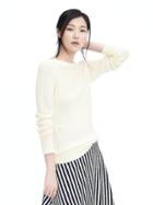 Banana Republic Womens Italian Cashmere Blend Boatneck Pullover - Cocoon