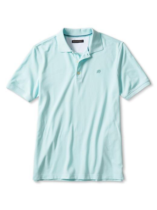 Banana Republic Signature Pique Polo Size L - Island Shores