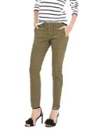 Banana Republic Womens Heritage Plaid Skinny Ankle Utility Pant Size 10 Regular - Utility Green 341