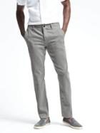 Banana Republic Mens Aiden Wool Blend Pant - Light Gray