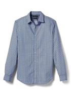 Banana Republic Mens Grant Fit Custom Wash Shirt - White