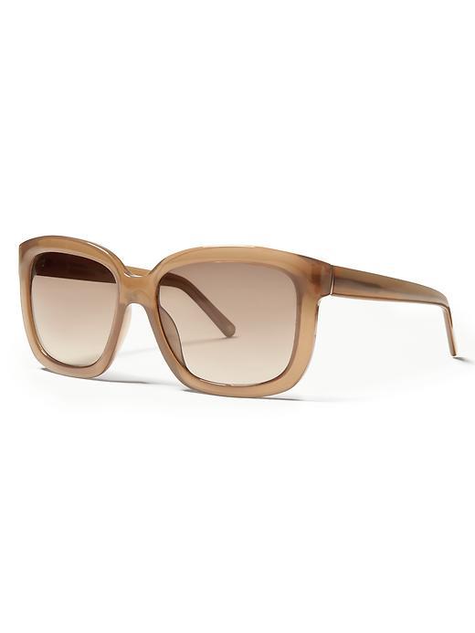 Banana Republic Womens Lydia Sunglasses Size One Size - Brown