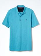 Banana Republic Mens Slim Pique Polo - Azure Blue