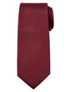 Banana Republic Mens Oxford Silk Tie Size One Size - Red