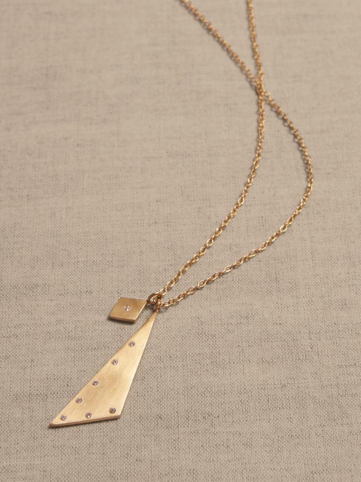 Angles Pendant Necklace | Aureus + Argent