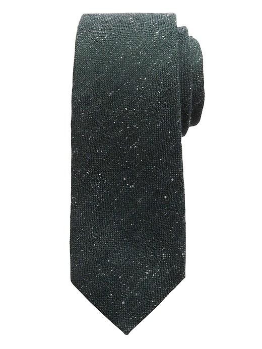 Banana Republic Mens Br X Kevin Love   Donegal Nanotex Tie Dark Jade Size One Size