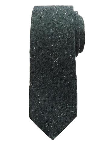 Banana Republic Mens Br X Kevin Love   Donegal Nanotex Tie Dark Jade Size One Size