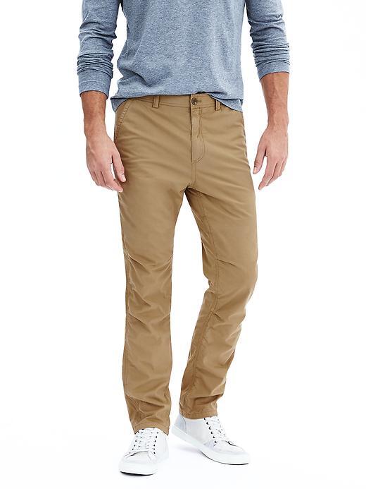 Banana Republic Mens Aiden Slim Lightweight Pant Size 32w 36l Tall - Coconut Husk
