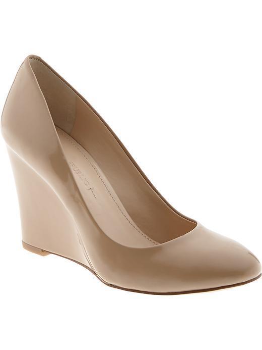 Banana Republic Maisie Wedge - Nude