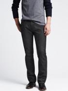 Banana Republic Vintage Straight Dark Grey Jean - Grey