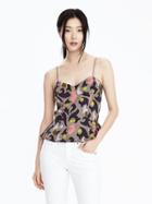 Banana Republic Womens Heritage Embroidered Corset Top Size 0 - Boulder