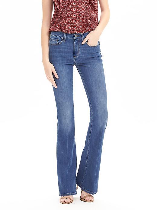 Banana Republic Light Wash Flare Jean Size 0 Petite - Light Wash