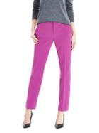 Banana Republic Womens Avery Fit Crop Pant Size 0 Regular - Violet