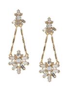 Banana Republic Crystal Drop Earring Size One Size - Mixed Metal