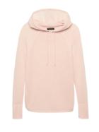 Banana Republic Womens Cashmere Mesh-knit Sweater Hoodie Pink Blush Size Xs